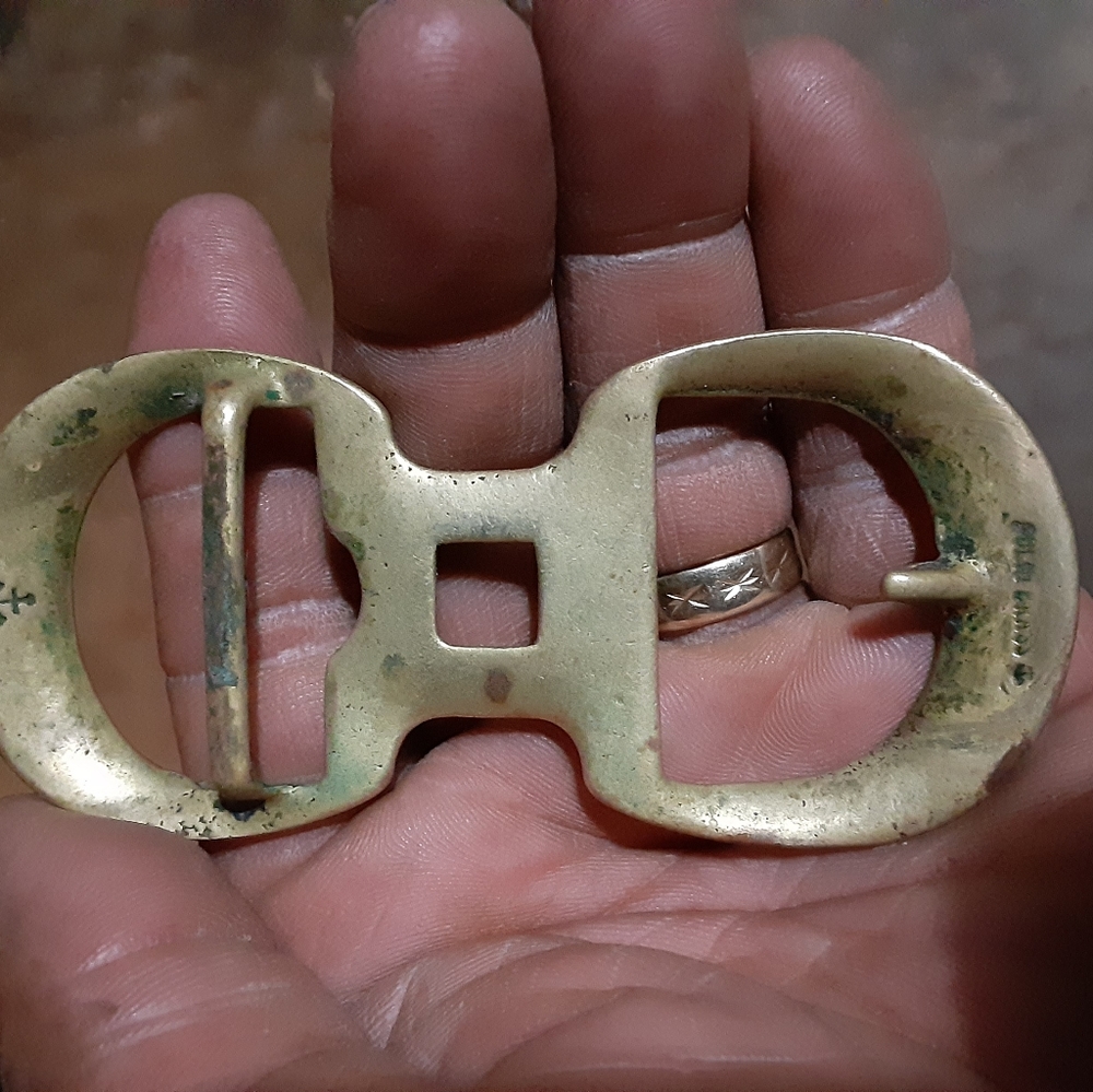 Antique Navy belt buckle